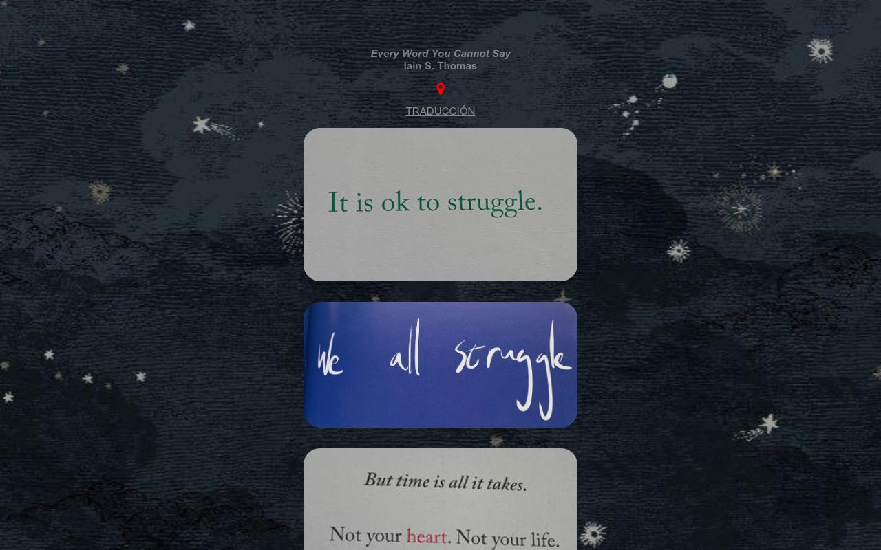 "every word you cannot say"